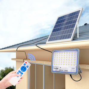 Faro LED Lampada Pannello Solare 200W 89398 Crepuscolare... 2