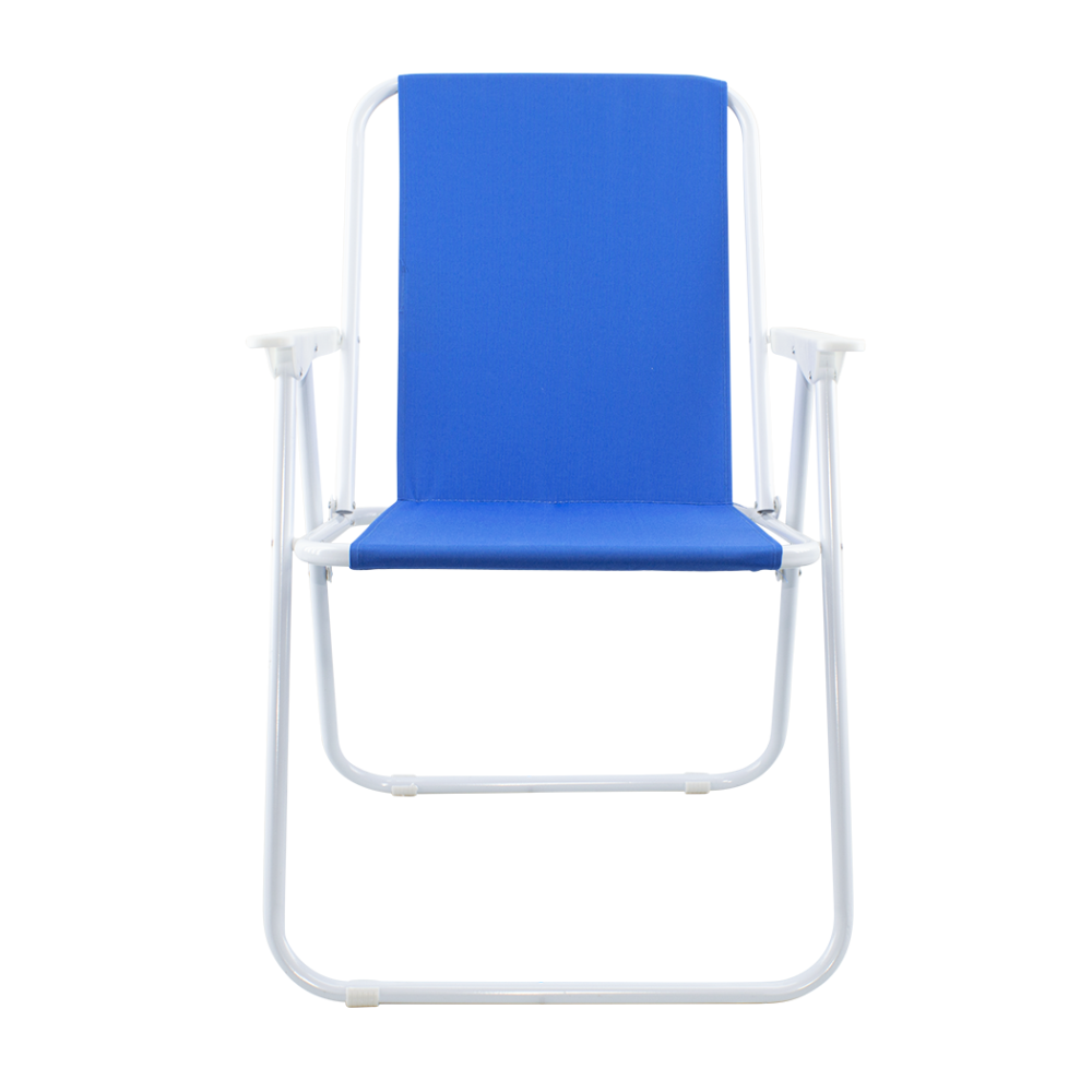 Sedia Relax Spiaggina da Mare per Giardino in Acciaio Pieghevole da Campeggio