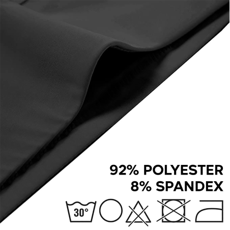 Pantaloncino Ciclista da Donna NERO Leggings Modellante Short Elasticizzato