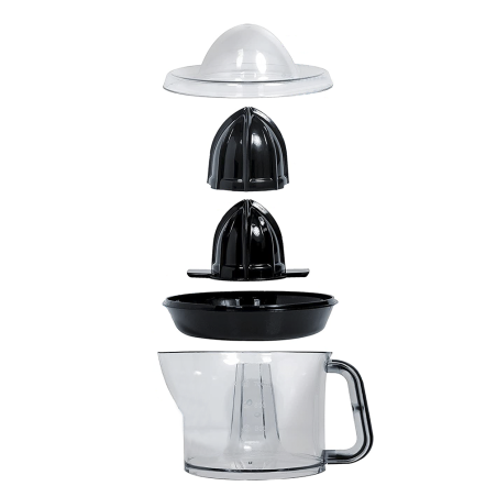 Spremiagrumi Elettrico a Pressione JE-623D 45W Caraffa da 700ml e Doppio Cono