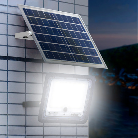 Faro LED con Videocamera da 5.0 MP da 150W Ricarica Pannello Solare Q-SX75 Wi-Fi