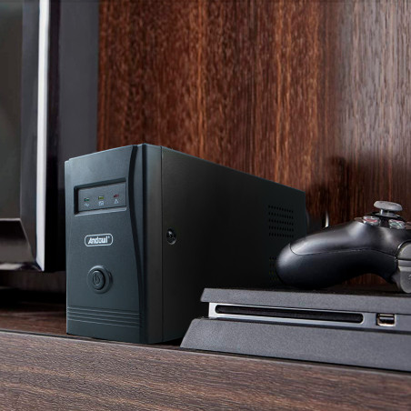 Gruppo di Continuità UPS Offline 1000VA Q-UP1100 Generatore per Computer