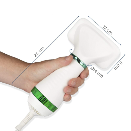 Spazzola 2 in 1 Asciuga Pelo per Animali Domestici 412521 Ergonomica Regolabile