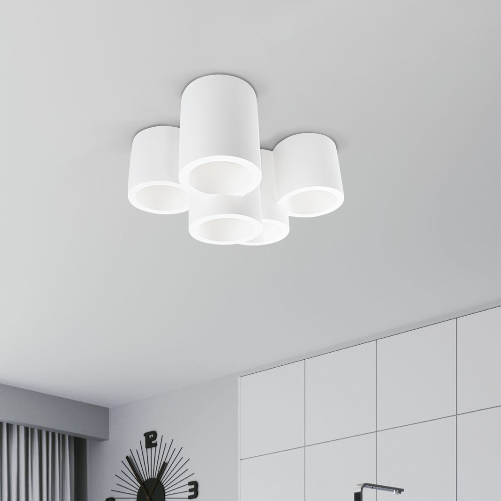 Applique Gesso da Parete GS-5027 Plafoniere 5...