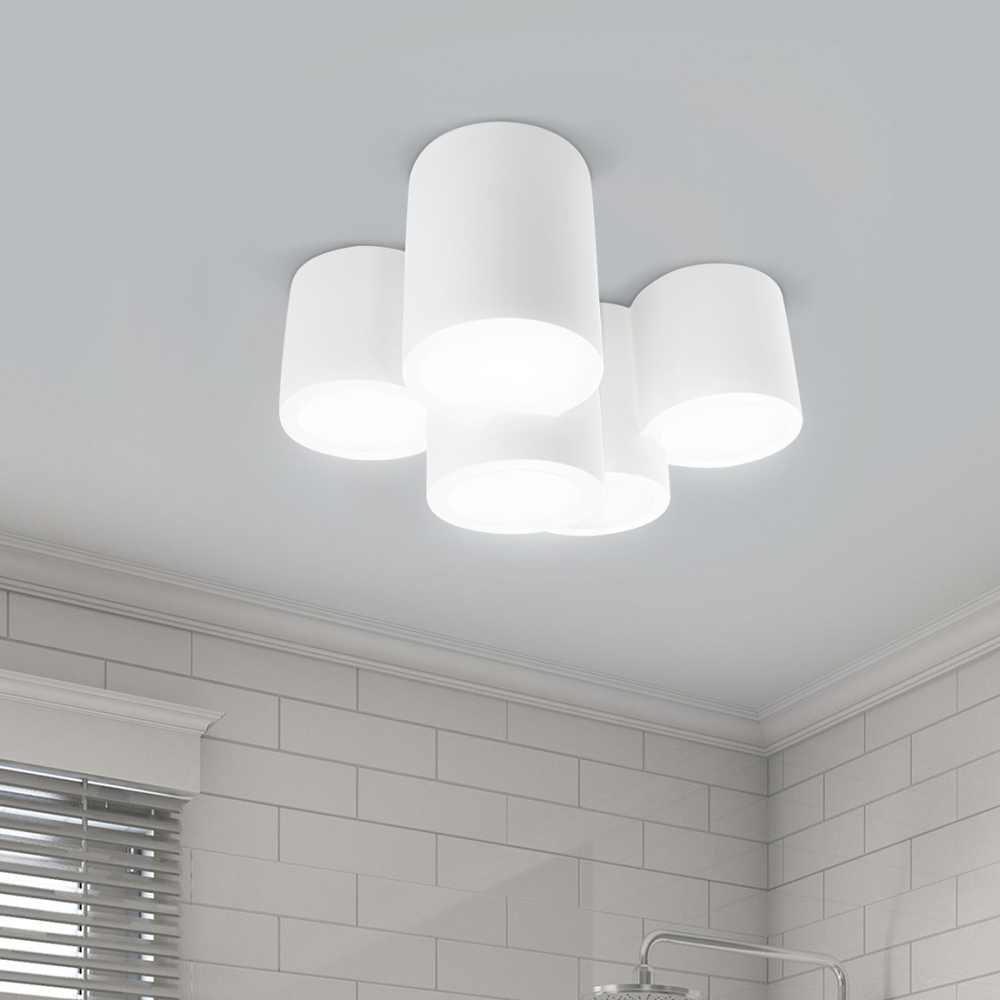 Applique Gesso da Parete GS-5027 Plafoniere 5...