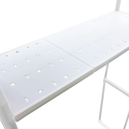 Scaffale Multifunzione Lavatrice Bagno Organizer Mensole Salvaspazio 67x23x151cm