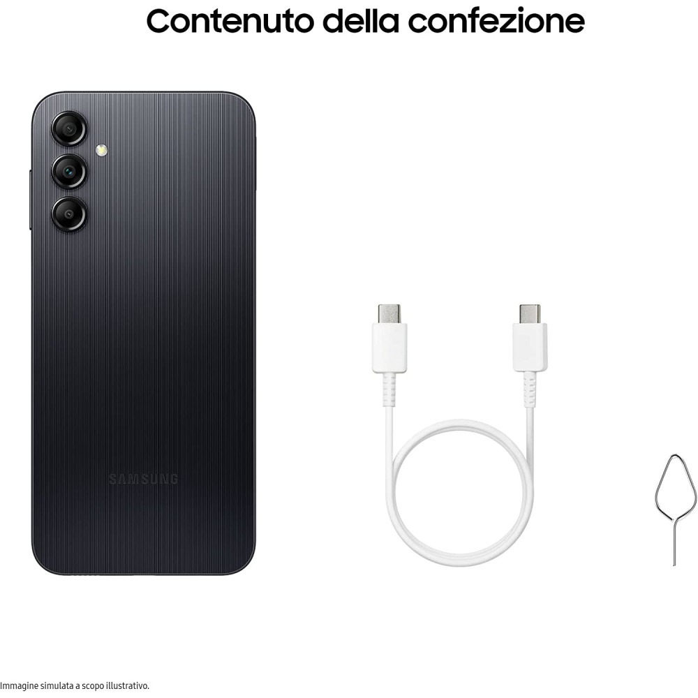 Samsung Galaxy A14 128GB Nero Smartphone...