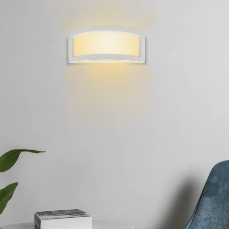 Applique Gesso Plafoniera GS-5037 a Parete Doppia Emissione Luce LED Attacco R7S