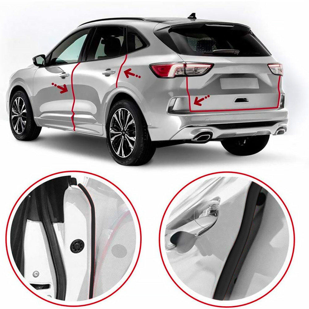 Copriprofilo Salvaporta Auto 2 Guarnizioni 65cm...