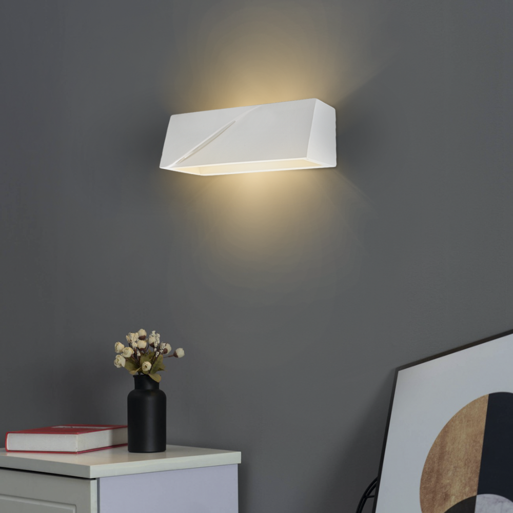 Applique Gesso Plafoniera GS-5045 da Parete...