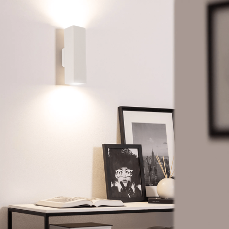 Applique Gesso Plafoniera GS-5038 da Parete Attacco GU10 Doppia Emissione Luce