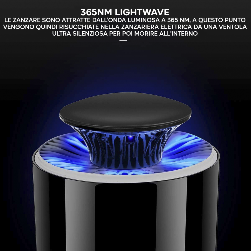 Lampada Antizanzare Elettrica 18724 Trappola...