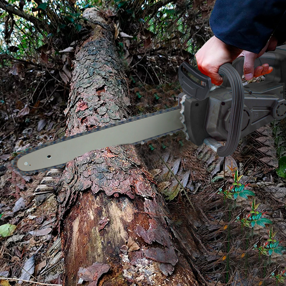 Motosega Doppia Batteria 21V Senza Fili...