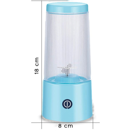 Mini Spremiagrumi Portatile Ricaricabile Estrattore Mixer Frullatore da 300ml