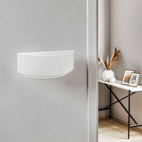 Applique Gesso Plafoniera GS-5040 a Parete Doppia Emissione Luce LED Attacco G9