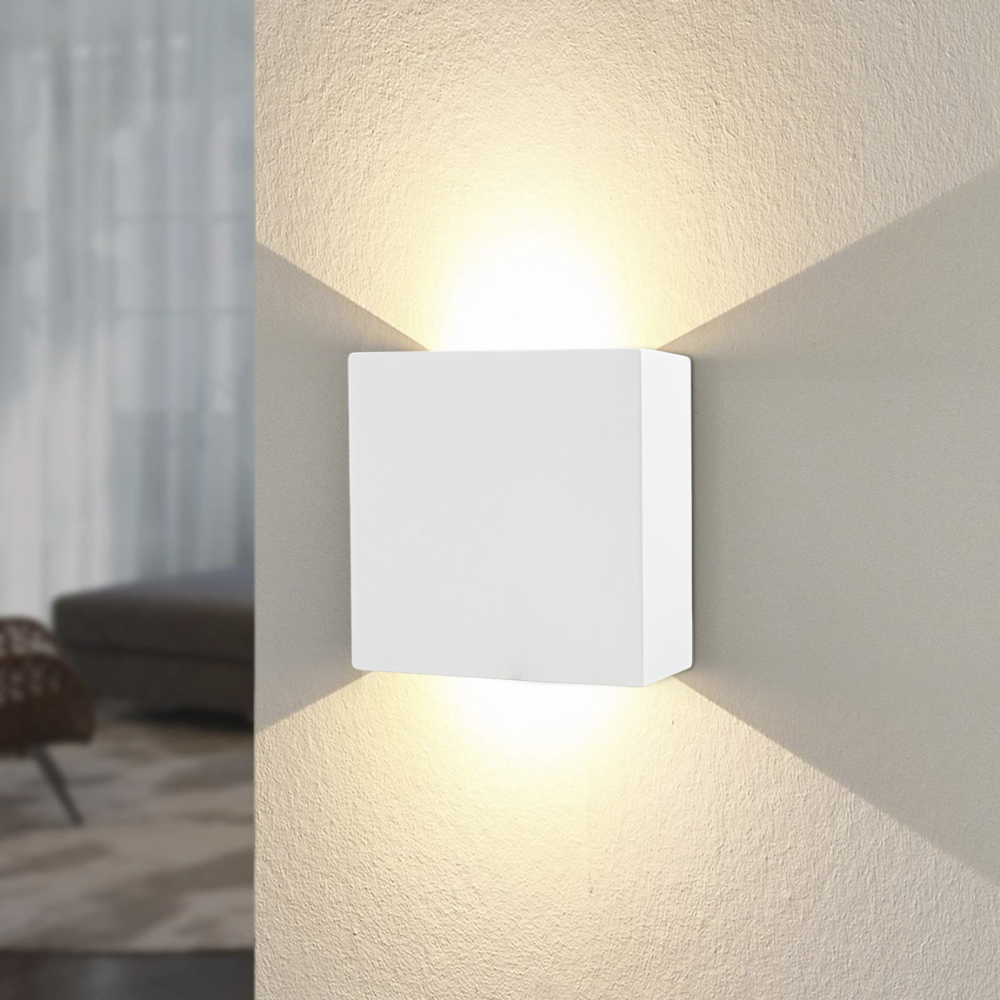 Applique Gesso Plafoniera GS-5047 da Parete...