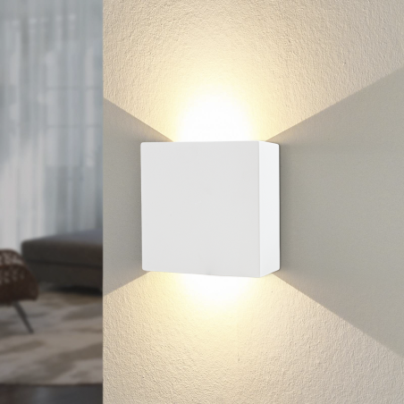 Applique Gesso Plafoniera GS-5047 da Parete Attacco G9 Doppia Emissione di Luce