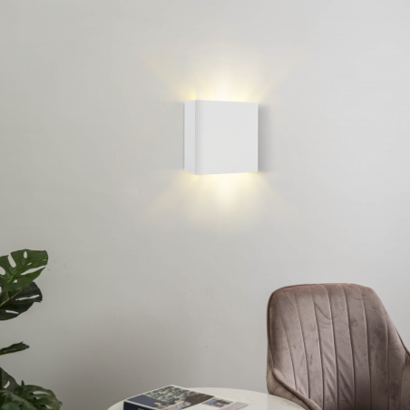 Applique Gesso Plafoniera GS-5047 da Parete Attacco G9 Doppia Emissione di Luce