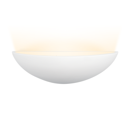 Applique Gesso Plafoniera LED GS-5036 da Parete Design Verniciabile Attacco E27