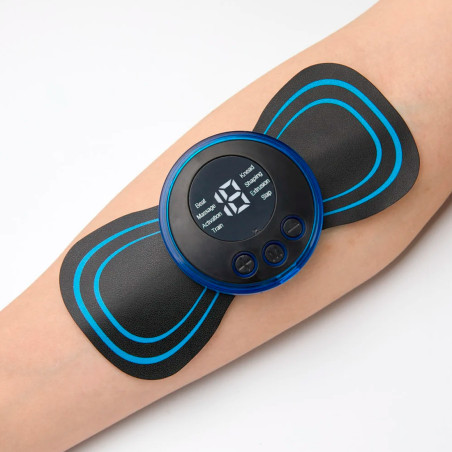 Mini Massaggiatore Cervicale Elettrico Ricaricabile Multiuso con 8 Modalità