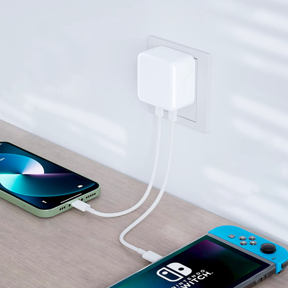 Adattatore Smartphone Doppia Ricarica...