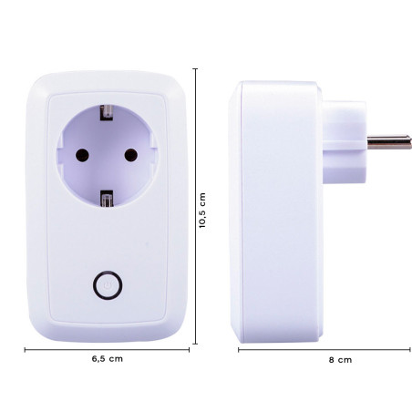 Presa Elettrica Wi-Fi Senza Fili Spina Intelligente Controllo da Remoto con APP