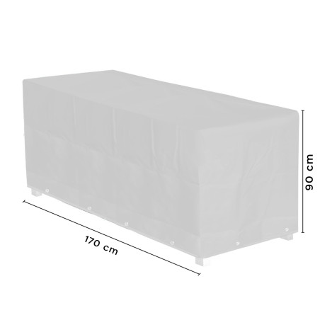 Copertura Protettiva Mobili da Giardino Telo di Protezione 170x90cm in Plastica