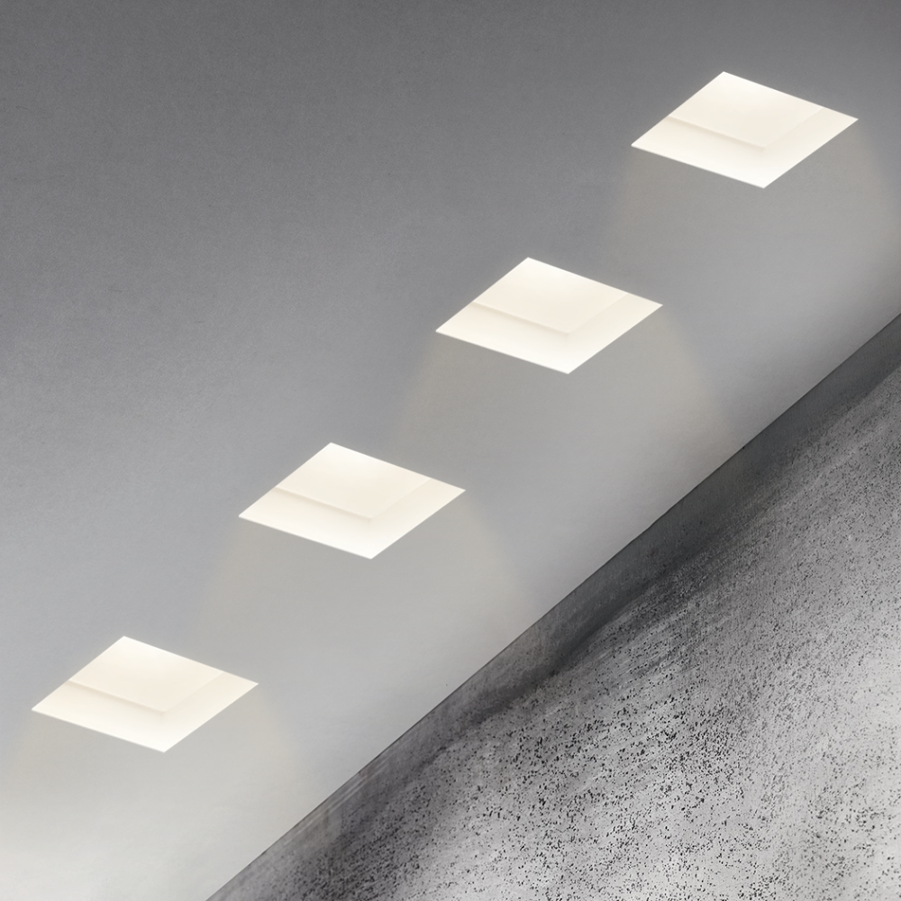 Portafaretto Gesso a Scomparsa GS-5003 Quadrato...