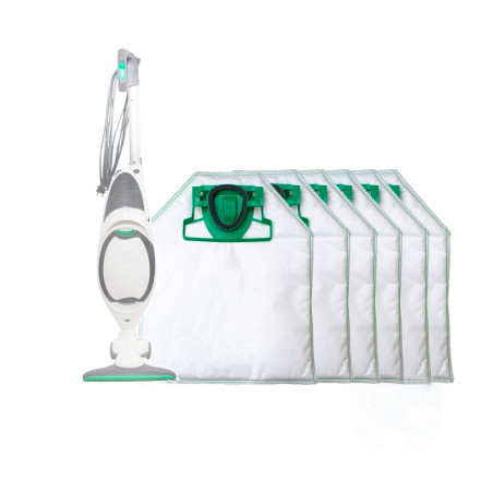 Kit da 6 sacchetti compatibili folletto art.L200 alta qualità per VK 200 -220