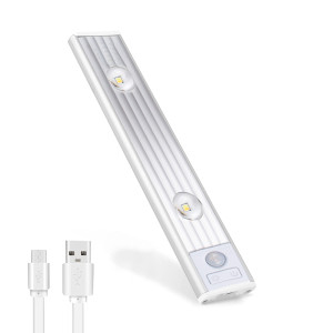Striscia LED Magnetica Luce Intelligente 30cm Ricaricabile USB Sensore Movimento