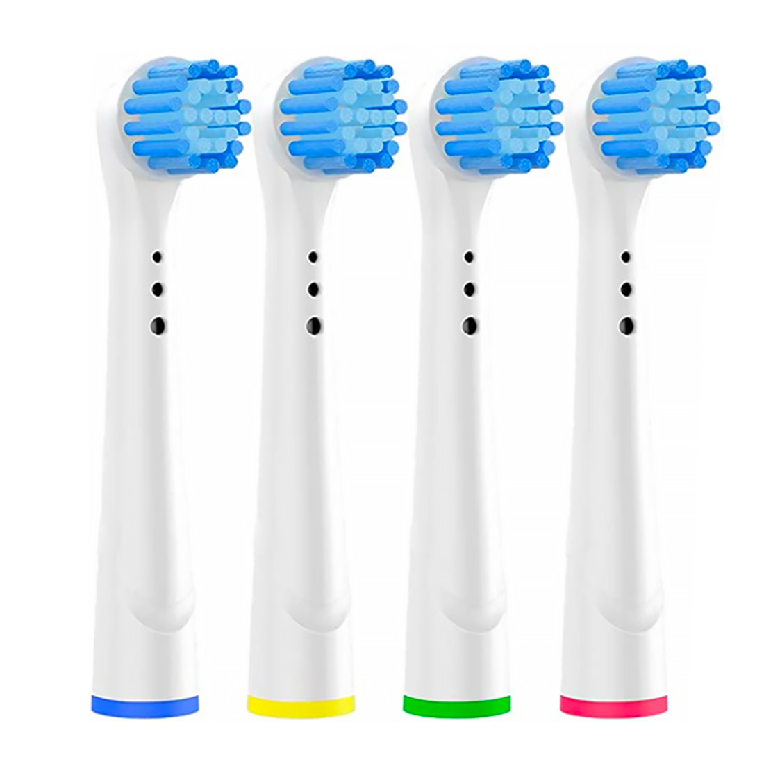 Testine Ricambio Compatibili per Spazzolino Elettrico Setole Morbide 4pZ