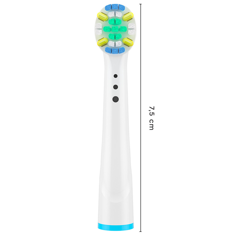 Kit 4pz Testine Ricambio Compatibili Spazzolino...