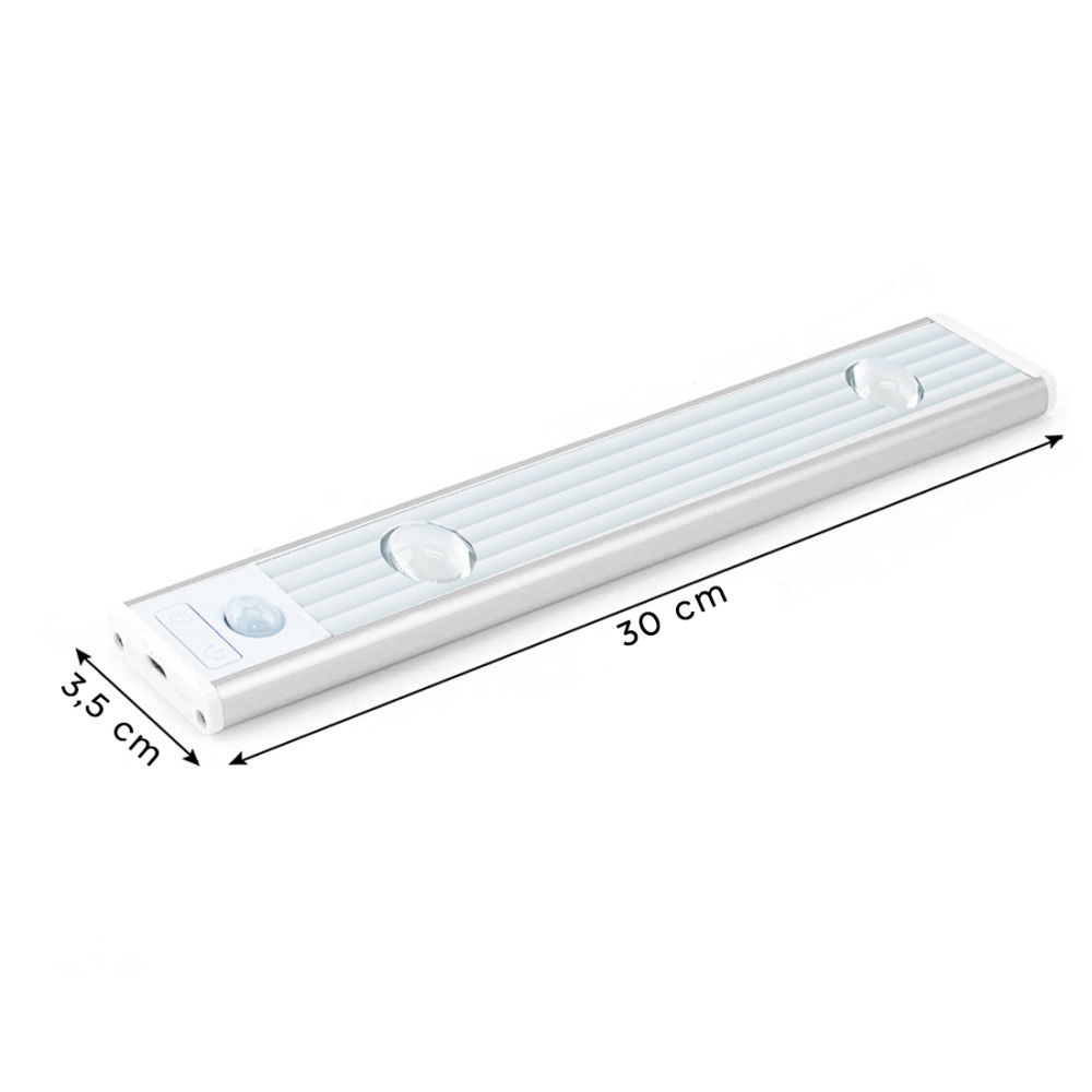 Striscia LED Magnetica Luce Intelligente 30cm...