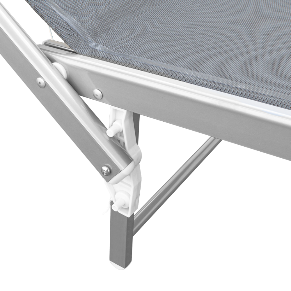 2pz Lettino Prendisole Mare LUXURIOUS Parasole...