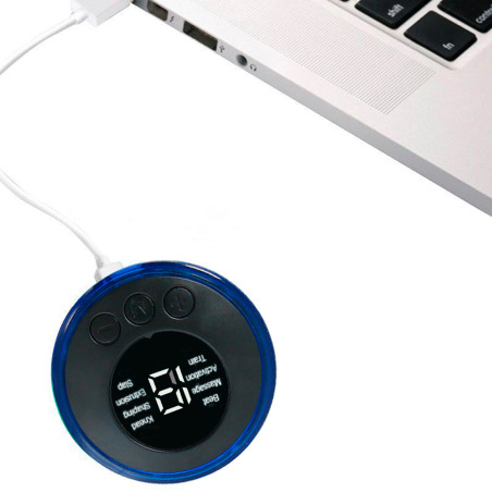 Mini Massaggiatore Cervicale Elettrico Ricaricabile Multiuso con 8 Modalità