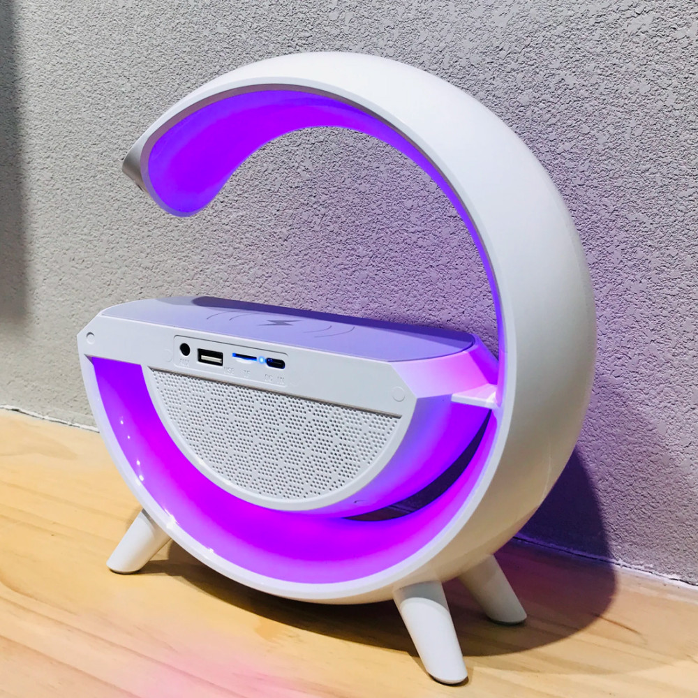 Lampada Ricarica Wireless LED Bluetooth 5.0 per...