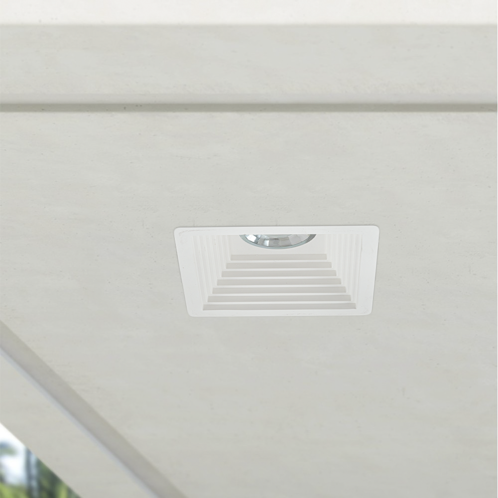 Portafaretto Gesso a Scomparsa GS-5004 Quadrato...