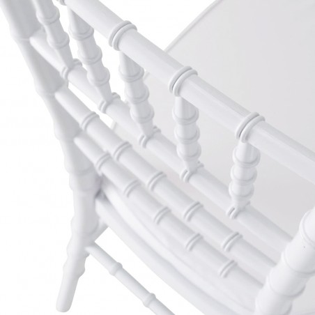 Set 6 Sedie Chiavari Bianca Vintage Sedia Chiavarina Catering Design Classico