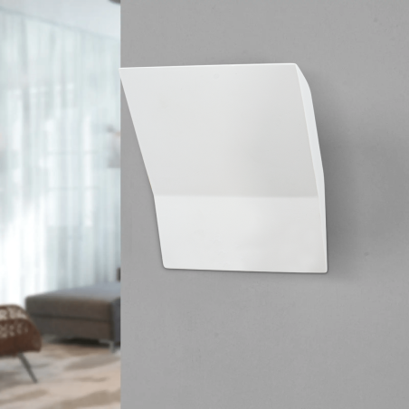 Applique Gesso Plafoniera da Parete GS-5033 Design Verniciabile Attacco G9 LED