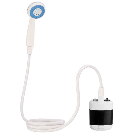 Soffione Doccia Portatile Ricaricabile Tubo Flessibile da Campeggio e Giardino