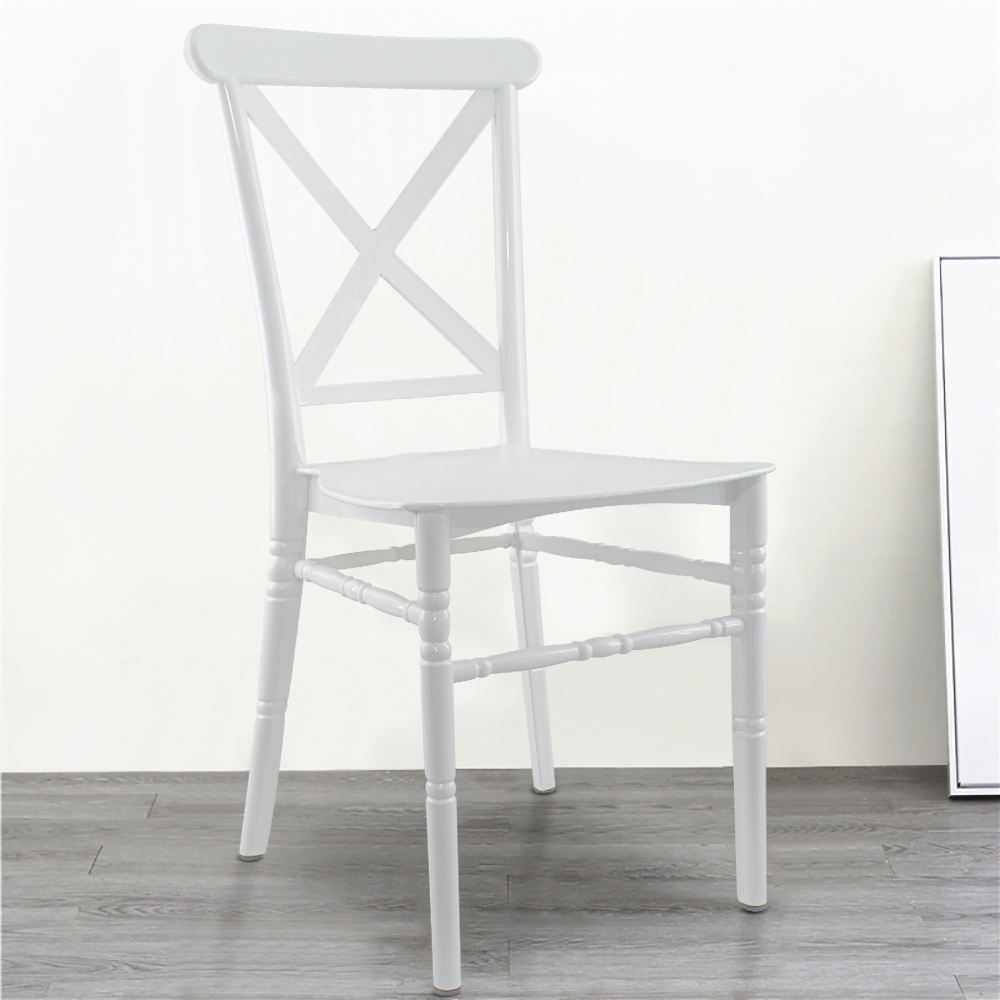 Set 2 Sedie Sidney Bianca in Polipropilene...