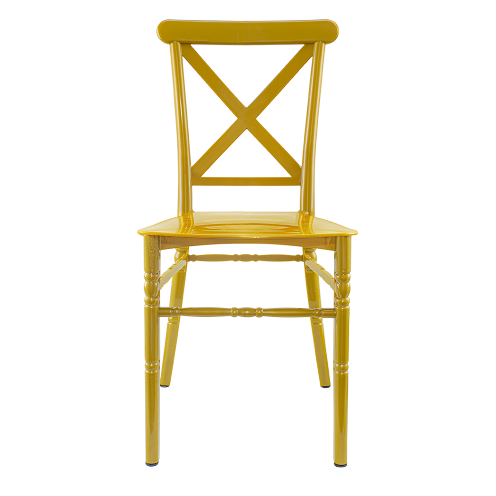 Set 2 Sedie Sidney Senape in Polipropilene...