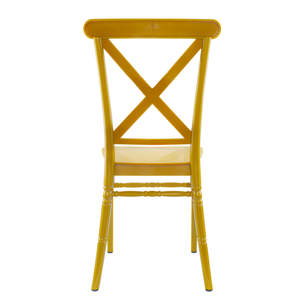 Set 4 Sedie Sidney Senape in Polipropilene...