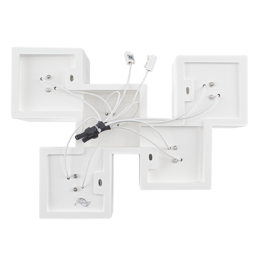 Applique Gesso da Parete GS-5029 Plafoniere 5...