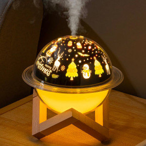 Diffusore Umidificatore Lampada LED Scenario di Natale... 2