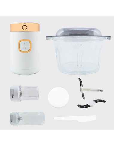 Frullatore Tritatutto SK-7019 da Cucina 500W...