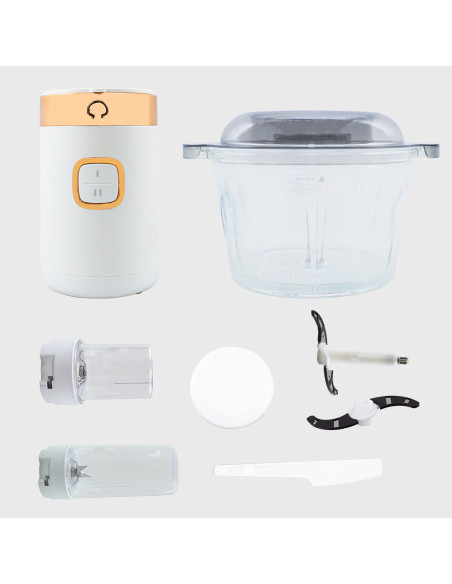 Frullatore Tritatutto SK-7019 da Cucina 500W 3in1 Multifunzione Professionale 2L