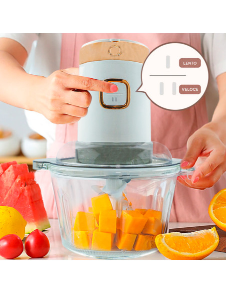 Frullatore Tritatutto SK-7019 da Cucina 500W 3in1 Multifunzione Professionale 2L