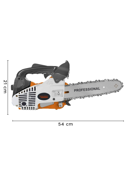 Motosega Potatore a Scoppio a Benzina ROYALWAVE 25cc Lama 30cm Motore 2 Tempi