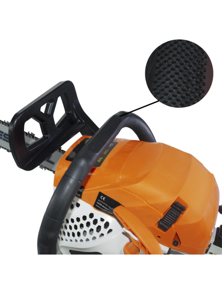 ROYALWAVE Motosega a scoppio 58cc con lama da 50 cm giardinaggio potatura legno